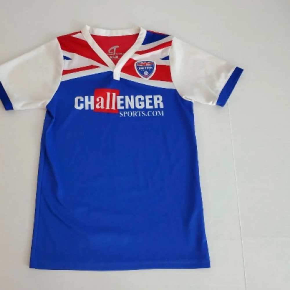 British Challenger Soccer Jersey  Teamwear Shirt adult SZ Medium